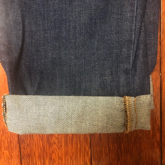 J Brand Dark Blue Straight Leg Jeans - Picture 3 of 6